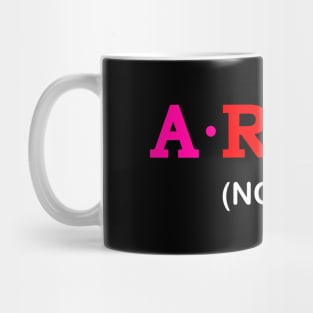 Arya  - Noble. Mug